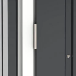 Abri à Vélos En Acier Anthracite Monopente 2,05m² + Kit D'ancrage - DURAMAX -Boutique De Jardin abri a velos en acier anthracite monopente 205m kit d ancrage duramax 5