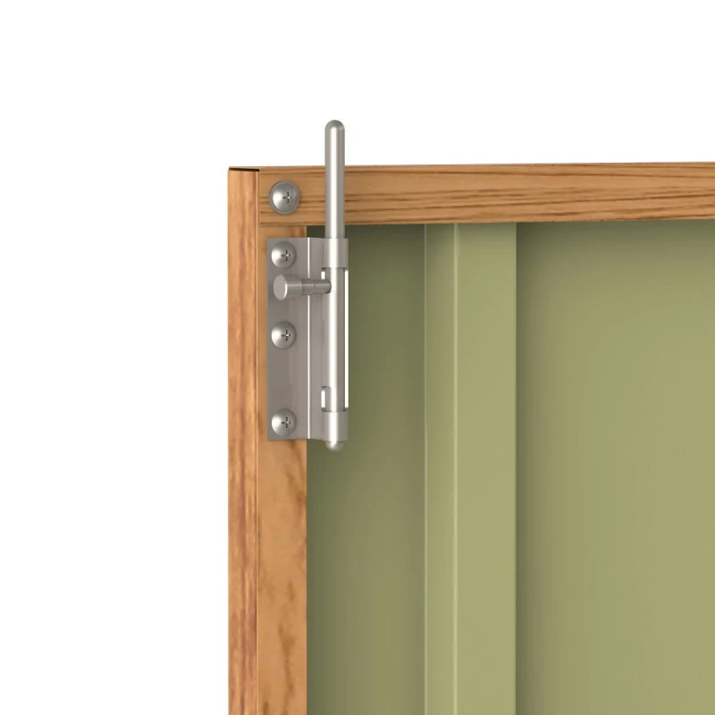 Abri à Vélos En Acier Imitation Bois Monopente 2,05m² + Kit D'ancrage - DURAMAX 7 Abri à Vélos En Acier Imitation Bois Monopente 2,05m² + Kit D'ancrage - DURAMAX – Image 5