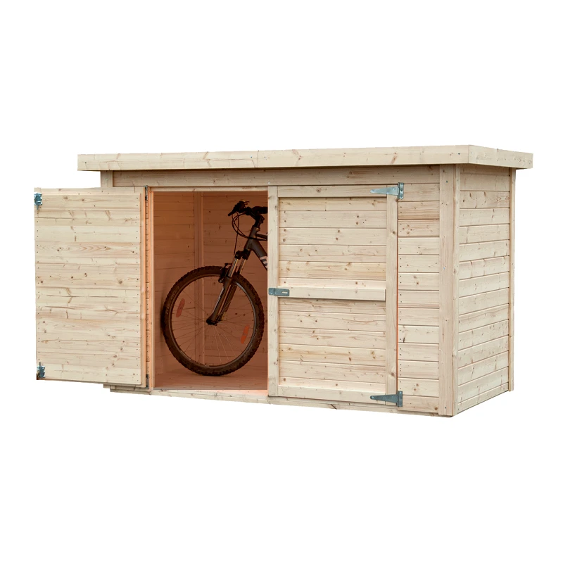 Abri à Vélos En Bois Naturel 2,10m² Cykel + Plancher – Baltic 4 Abri à Vélos En Bois Naturel 2,10m² Cykel + Plancher – Baltic – Image 2