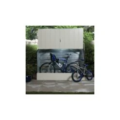 Abri à Vélos En Métal 1750L Anthracite 1,74m² + Kit D'ancrage TRIMETALS 10 Abri à Vélos En Métal 1750L Anthracite 1,74m² + Kit D'ancrage TRIMETALS -Boutique De Jardin abri a velos en metal 1750l anthracite 174m trimetals 2