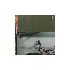 Abri à Vélos En Métal 1750L Vert 1,74m² + Kit D'ancrage TRIMETALS 12 Abri à Vélos En Métal 1750L Vert 1,74m² + Kit D'ancrage TRIMETALS -Boutique De Jardin abri a velos en metal 1750l vert 174m trimetals 4