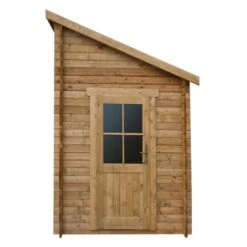 Abri Adossé 5,96m² PLUS Madriers 28mm Traités Marron Gardy Shelter 12 Abri Adossé 5,96m² PLUS Madriers 28mm Traités Marron Gardy Shelter -Boutique De Jardin abri adosse 596m plus madriers 28mm traites marron gardy shelter 4