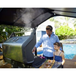 Abri BBQ 180x224cm En Alu Noir Et Polycarbonate Gris AUSTIN – Canopia By Palram -Boutique De Jardin abri bbq 180x224cm en alu noir et polycarbonate gris austin canopia by palram 5