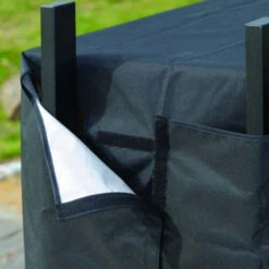 Abri Bûches En Acier Et Polyester 300D Capacité 1m³ Noir - ShelterLogic -Boutique De Jardin abri buches en acier et polyester 300d capacite 1m noir shelterlogic 3