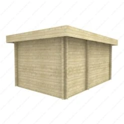 Abri Cloisonné Bois Massif 15m² MODERNE - Madriers 40mm Gardy Shelter -Boutique De Jardin abri cloisonne bois massif 15m moderne madriers 40mm gardy shelter 5