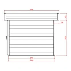 Abri De Jardin 12,07m² Malmo En Bois Massif 28mm SOLID -Boutique De Jardin abri de jardin 1207m malmo en bois massif 28mm solid 5