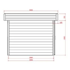 Abri De Jardin 12,07m² Malmo En Bois Traité Autoclave 28mm SOLID -Boutique De Jardin abri de jardin 1207m malmo en bois traite autoclave 28mm solid 2