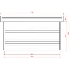 Abri De Jardin 12,07m² Malmo En Bois Traité Autoclave 28mm SOLID -Boutique De Jardin abri de jardin 1207m malmo en bois traite autoclave 28mm solid 3
