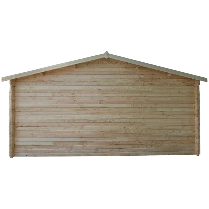 Abri De Jardin 16m² PLUS En Bois 40mm Brut Gardy Shelter 7 Abri De Jardin 16m² PLUS En Bois 40mm Brut Gardy Shelter – Image 5