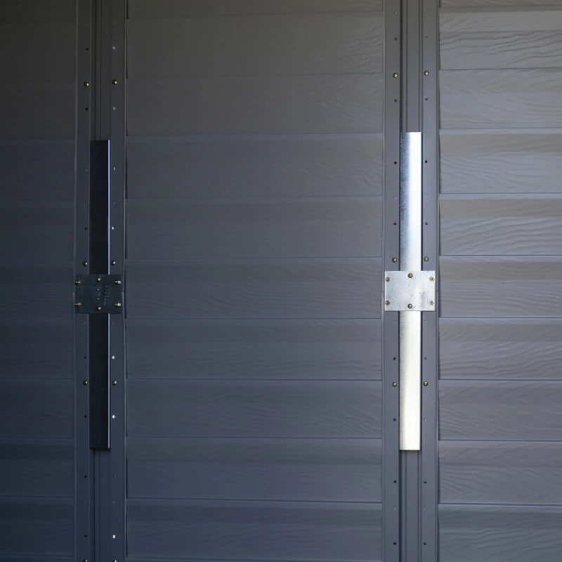 Abri De Jardin 2,35m² Monopente En Acier Galvanisé Anthracite Spacemaker 5 Abri De Jardin 2,35m² Monopente En Acier Galvanisé Anthracite Spacemaker – Image 3