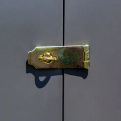 Abri De Jardin 2,4m² Adossé En Acier Galvanisé Anthracite Spacemaker 12 Abri De Jardin 2,4m² Adossé En Acier Galvanisé Anthracite Spacemaker -Boutique De Jardin abri de jardin 24m adosse en acier galvanise anthracite spacemaker 4