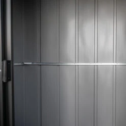 Abri De Jardin 2,7m² Monopente En Acier Galvanisé Noir Onyx Spacemaker 13 Abri De Jardin 2,7m² Monopente En Acier Galvanisé Noir Onyx Spacemaker -Boutique De Jardin abri de jardin 27m monopente en acier galvanise noir onyx spacemaker 5