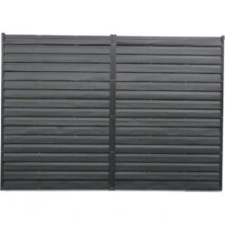 Abri De Jardin 3,5m² Adossé En Acier Galvanisé Anthracite Spacemaker -Boutique De Jardin abri de jardin 35m adosse en acier galvanise anthracite spacemaker 5