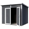 Abri De Jardin 4,31m² Skur 4 + Plancher Traité Anthracite Baltic 1 Abri De Jardin 4,31m² Skur 4 + Plancher Traité Anthracite Baltic -Boutique De Jardin abri de jardin 431m skur 4 plancher traite anthracite baltic