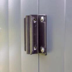 Abri De Jardin 7,57m² Toit Double Pente En Acier Galvanisé Anthracite Spacemaker -Boutique De Jardin abri de jardin 757m toit double pente en acier galvanise anthracite spacemaker 4