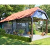 Abri De Jardin 8,88m² Cork En Bois Massif 28mm Avec Terrasse Couverte + Shingles - SOLID 1 Abri De Jardin 8,88m² Cork En Bois Massif 28mm Avec Terrasse Couverte + Shingles - SOLID -Boutique De Jardin abri de jardin 888m cork en bois massif 28mm avec terrasse couverte shingles solid