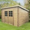 Abri De Jardin Brest 8,88m² En Bois Massif 28mm à Toit Monopente - SOLID -Boutique De Jardin abri de jardin brest 888m en bois massif 28mm a toit monopente solid