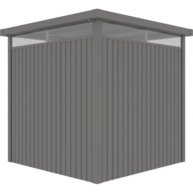 Abri De Jardin En Acier Galvanisé Kosto 5,29m² + Kit D'ancrage - X-Métal 6 Abri De Jardin En Acier Galvanisé Kosto 5,29m² + Kit D'ancrage - X-Métal – Image 4