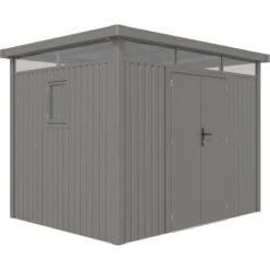 Abri De Jardin En Acier Galvanisé Kosto 6,76m² + Kit D'ancrage - X-Métal -Boutique De Jardin abri de jardin en acier galvanise kosto 676m kit d ancrage x metal 2