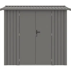 Abri De Jardin En Acier Galvanisé Roka 4,08m² + Kit D'ancrage - X-Métal -Boutique De Jardin abri de jardin en acier galvanise roka 408m kit d ancrage x metal 3