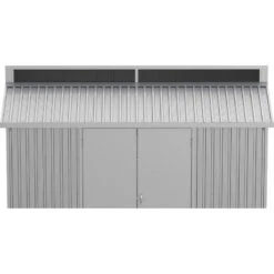 Abri De Jardin En Aluminium Gris Avec Puits De Lumière 5,33m² + Kit Fondation - DURAMAX -Boutique De Jardin abri de jardin en aluminium gris avec puits de lumiere 533m kit fondation duramax 2