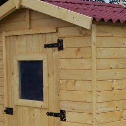 Abri De Jardin En Bois 2,56m² - Panneaux 16mm + Plancher -Boutique De Jardin abri de jardin en bois 256m panneaux 16mm plancher 3