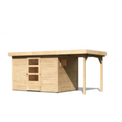 Abri De Jardin En Bois 6,55m² Avec Appentis De 1,50 M Freiburg 4 - Karibu 10 Abri De Jardin En Bois 6,55m² Avec Appentis De 1,50 M Freiburg 4 - Karibu -Boutique De Jardin abri de jardin en bois 655m avec appentis de 150 m freiburg 4 karibu 2