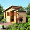 Abri De Jardin En Bois 6,55m² Avec Toit En Gradins - Grauburg 6 - Karibu 1 Abri De Jardin En Bois 6,55m² Avec Toit En Gradins - Grauburg 6 - Karibu -Boutique De Jardin abri de jardin en bois 655m avec toit en gradins grauburg 6 karibu