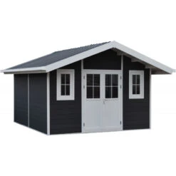 Abri De Jardin En Bois Composite 28mm Anthracite 14,75m² PREMIUM - Woodlife Garden 11 Abri De Jardin En Bois Composite 28mm Anthracite 14,75m² PREMIUM - Woodlife Garden -Boutique De Jardin abri de jardin en bois composite 28mm anthracite 1475m premium woodlife garden 3