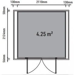 Abri De Jardin En Bois Composite 28mm Anthracite 5,28m² GORDON Skylight - Woodlife Garden 10 Abri De Jardin En Bois Composite 28mm Anthracite 5,28m² GORDON Skylight - Woodlife Garden -Boutique De Jardin abri de jardin en bois composite 28mm anthracite 528m gordon skylight woodlife garden 2