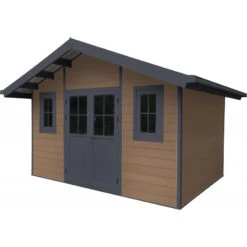 Abri De Jardin En Bois Composite 28mm Aspect Bois 10,71m² PREMIUM - Woodlife Garden 12 Abri De Jardin En Bois Composite 28mm Aspect Bois 10,71m² PREMIUM - Woodlife Garden -Boutique De Jardin abri de jardin en bois composite 28mm aspect bois 1071m premium woodlife garden 4
