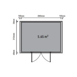 Abri De Jardin En Bois Composite 28mm Aspect Bois 6,69m² GORDON Skylight - Woodlife Garden 12 Abri De Jardin En Bois Composite 28mm Aspect Bois 6,69m² GORDON Skylight - Woodlife Garden -Boutique De Jardin abri de jardin en bois composite 28mm aspect bois 669m gordon skylight woodlife garden 4
