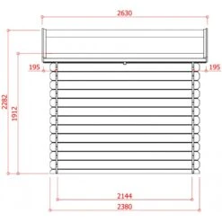 Abri De Jardin En Bois Massif 28mm 7,09m² Toit Berceau SOLID -Boutique De Jardin abri de jardin en bois massif 28mm 709m toit berceau solid 3