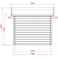 Abri De Jardin En Bois Massif 28mm 7,09m² Toit Berceau SOLID -Boutique De Jardin abri de jardin en bois massif 28mm 709m toit berceau solid 5