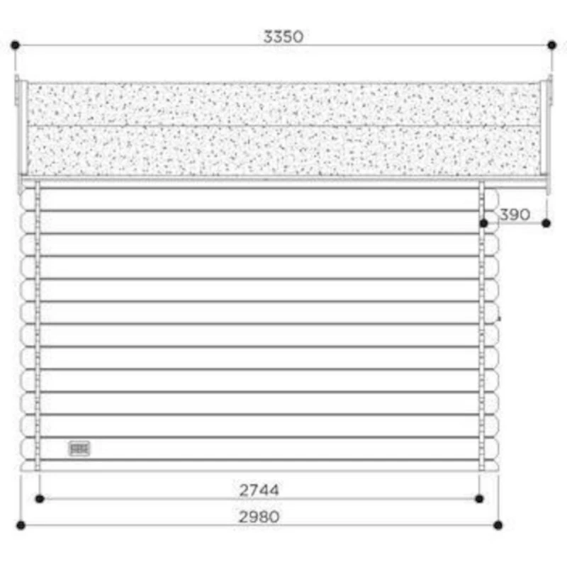 Abri De Jardin En Bois Massif 28mm Lannion Porte Double 8,88m² - SOLID 5 Abri De Jardin En Bois Massif 28mm Lannion Porte Double 8,88m² - SOLID – Image 3