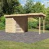 Abri De Jardin En Bois Massif 4,62m² Schwandorf 3 Avec Appentis 240cm – Karibu 2 Abri De Jardin En Bois Massif 4,62m² Schwandorf 3 Avec Appentis 240cm – Karibu -Boutique De Jardin abri de jardin en bois massif 462m schwandorf 3 avec appentis 240cm woodfeeling
