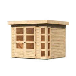 Abri De Jardin En Bois Massif 5,25m² Kerko 3 – Karibu 11 Abri De Jardin En Bois Massif 5,25m² Kerko 3 – Karibu -Boutique De Jardin abri de jardin en bois massif 525m kerko 3 woodfeeling 3