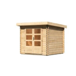 Abri De Jardin En Bois Massif 5,62m² Bastrup 2 – Karibu -Boutique De Jardin abri de jardin en bois massif 562m bastrup 2 woodfeeling 2