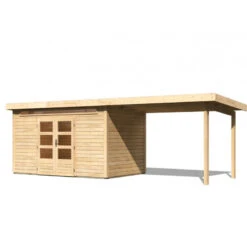 Abri De Jardin En Bois Massif 8,88m² Kandern 7 Avec Appentis 320cm – Karibu 10 Abri De Jardin En Bois Massif 8,88m² Kandern 7 Avec Appentis 320cm – Karibu -Boutique De Jardin abri de jardin en bois massif 888m kandern 7 avec appentis 320cm woodfeeling 2
