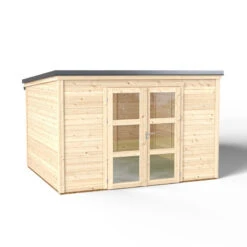 Abri De Jardin En Bois Massif 8,9m² SHELTY MODERN – Madriers 28mm – Toiture En Acier – Forest Style 9 Abri De Jardin En Bois Massif 8,9m² SHELTY MODERN – Madriers 28mm – Toiture En Acier – Forest Style -Boutique De Jardin abri de jardin en bois massif 89m shelty modern madriers 28mm toiture en acier forest style 2