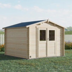 Abri De Jardin En Bois Massif 8,9m² VOLTA – Madriers 28mm – Forest Style