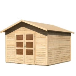Abri De Jardin En Bois Massif 9,24m² Talkau 8 – Karibu -Boutique De Jardin abri de jardin en bois massif 924m talkau 8 woodfeeling 3