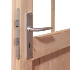 Abri De Jardin En Bois Massif Anthracite 8,82m² Bastrup 5 Avec Appentis 300cm Et Paroi Arrière – Karibu -Boutique De Jardin abri de jardin en bois massif anthracite 882m bastrup 5 avec appentis 300cm et paroi arriere woodfeeling 5