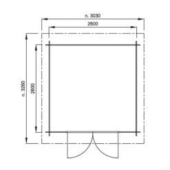 Abri De Jardin En Bois Massif Brut 28mm Karpalo 6,8m² + Plancher - Luoman -Boutique De Jardin abri de jardin en bois massif brut 28mm karpalo 68m plancher luoman 2