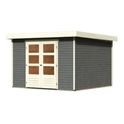 Abri De Jardin En Bois Massif Gris Terre 9,24m² Askola 6 - Karibu 10 Abri De Jardin En Bois Massif Gris Terre 9,24m² Askola 6 - Karibu -Boutique De Jardin abri de jardin en bois massif gris terre 924m askola 6 woodfeeling 2