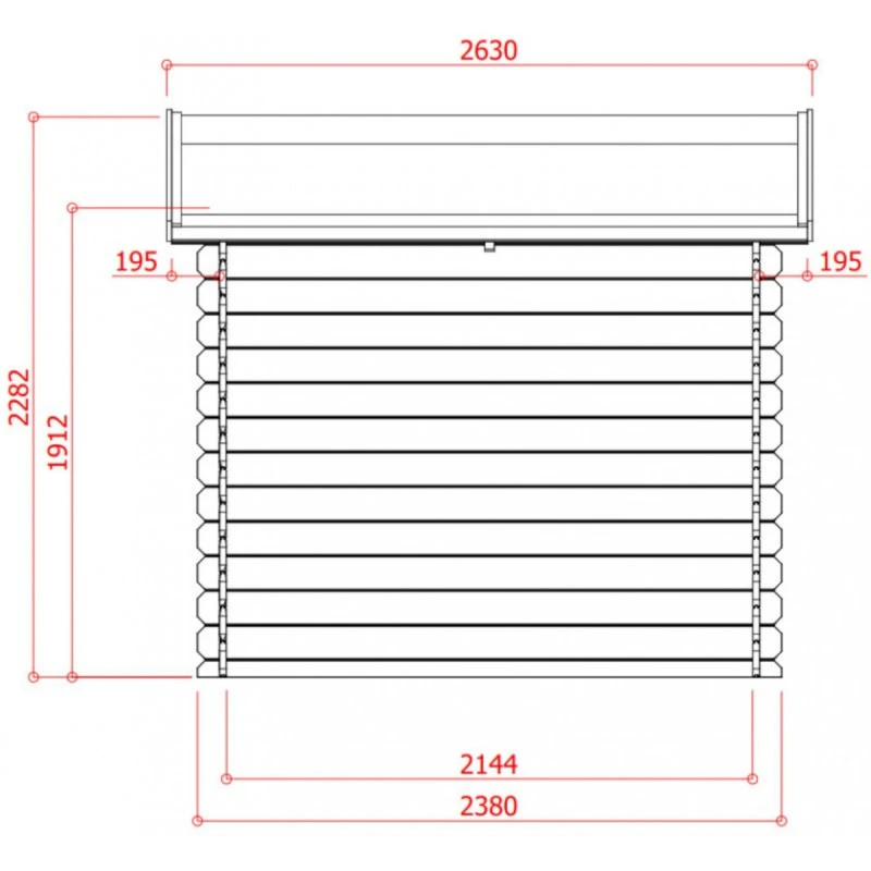 Abri De Jardin En Bois Traité Autoclave 28mm 7,09m² Toit Berceau SOLID 6 Abri De Jardin En Bois Traité Autoclave 28mm 7,09m² Toit Berceau SOLID – Image 4
