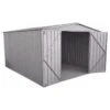 Abri De Jardin En Métal 10,9m² Silver Grey Fraser - ABSCO -Boutique De Jardin abri de jardin en metal 11m silver grey absco