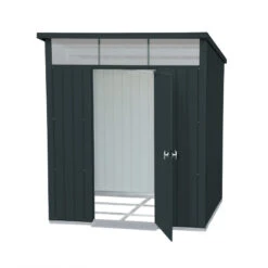 Abri De Jardin En Métal Anthracite 3,92m² + Kit D'ancrage + Kit De Fondation DURAMAX 11 Abri De Jardin En Métal Anthracite 3,92m² + Kit D'ancrage + Kit De Fondation DURAMAX -Boutique De Jardin abri de jardin en metal anthracite 392m duramax kit d ancrage kit de fondation 3