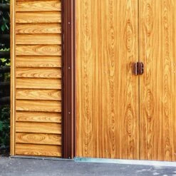 Abri De Jardin En Métal Aspect Bois 6,62m² + Kit D'ancrage - X-METAL -Boutique De Jardin abri de jardin en metal aspect bois 662m kit d ancrage x metal 5