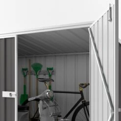 Abri De Jardin En Métal Colorbond Gris 2,02m² Bikestore EASYSHED -Boutique De Jardin abri de jardin en metal colorbond gris 202m bikestore easyshed 4